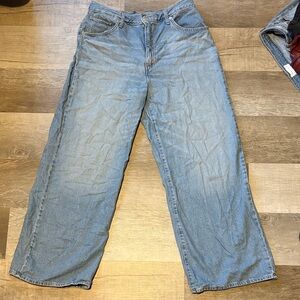 Levi’s cinch baggy wide leg jeans